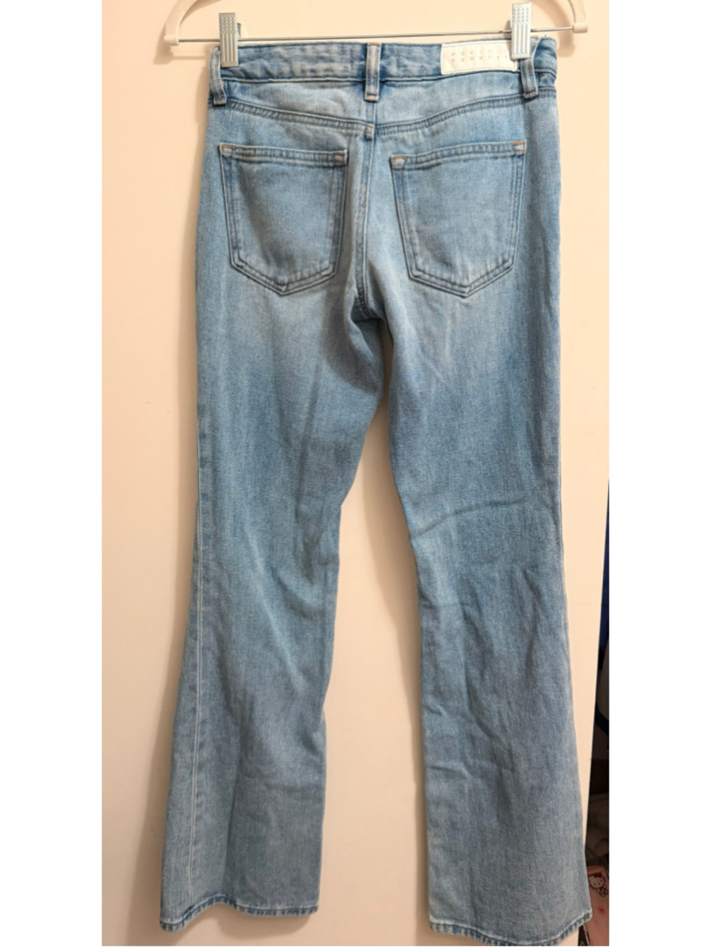 Women's PacSun Jade Low Rise Boot Cut Jeans Blue Size 22 - Picture 3 of 4